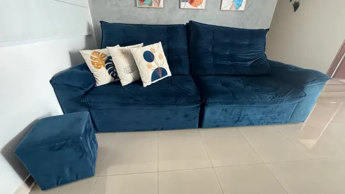 Sofá retrátil 3 mts