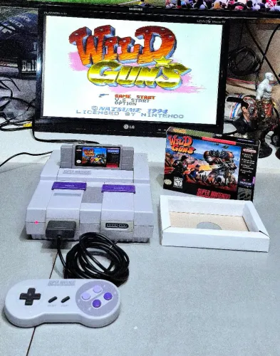 Super Nintendo Fat branquissimo super conservado e controle ORIGINAL + Fonte original 