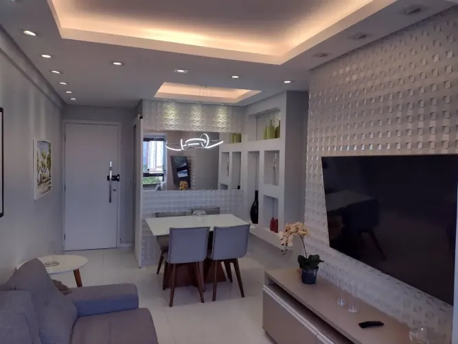 Wanya Gama (AE) | Apartamento 3 quartos com 61m | Nascente [ MOBILIADO ] | Lazer | 1 vaga!