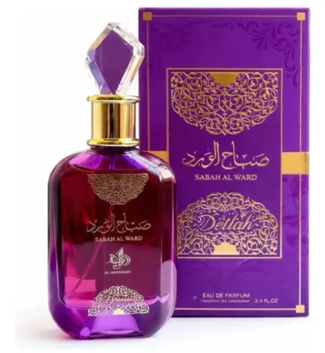 Novo Perfume Árabe Sabah Al Ward Delilah Edp 100ml - Al Wataniah