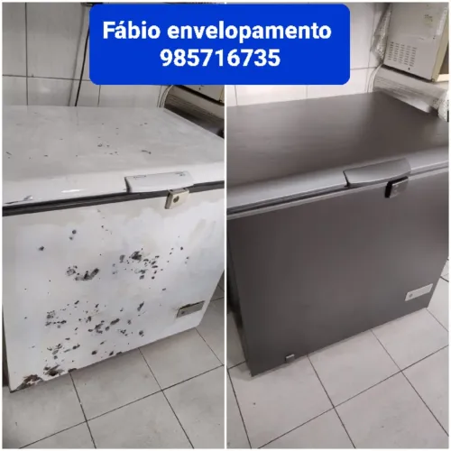 Envelopamento de freezer 