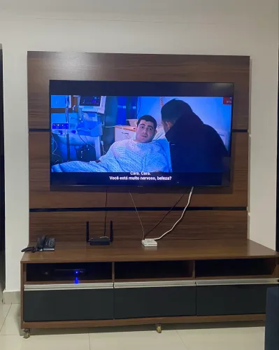 Painel rack para sala