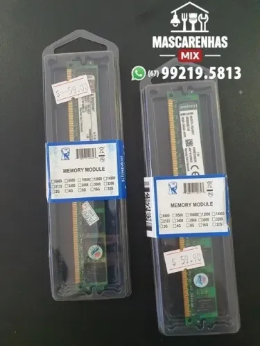 Memoria para Computador DDR2 2gb Nova Cod: 0134
