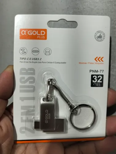 Pendrive para Celular e USB 2 em 1