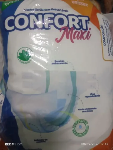 3 pacte de Fralda geriátrica descartável G