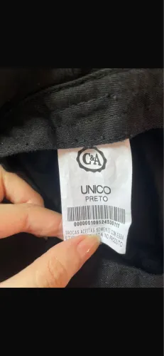Chapéu preto C&A 