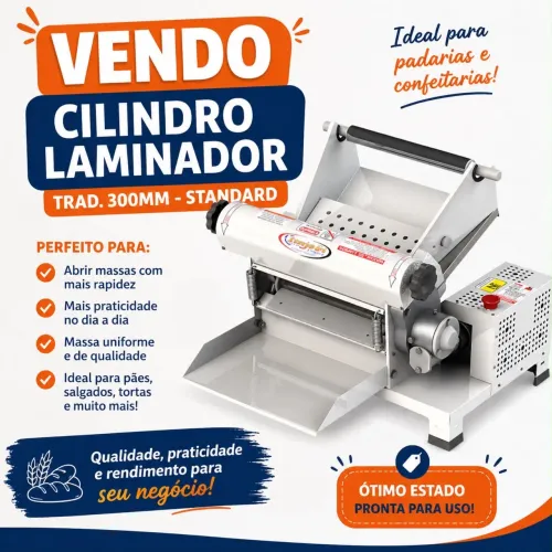 Venda de cilindro massa de pastel