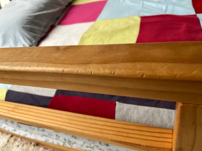 Cama montessoriana solteiro King com colchão 