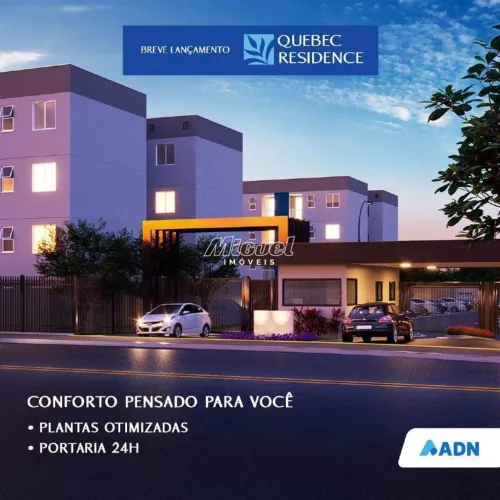 Apartamento, à venda, Vila Sonia - 2 quartos Quebec Residence - Piracicaba/SP