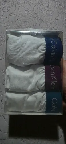 Combo 3 Cuecas Slips Calvin Klein