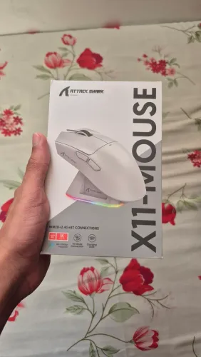 Mouse Gamer Attackshark X11 Sem Fio ( Lacrado)