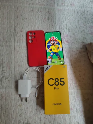Vendo ou troco Realme C85 pro novo 256gb 24 de ram