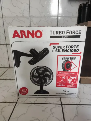 Ventilador Arno Turbo Force - Novo Lacrado