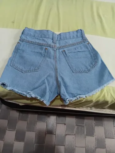 Short jeans infantil 