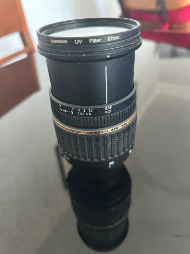 Lente Tamron SP AF 17-50mm f/2.8 XR Di II LD com rosca de filtro de 67mm