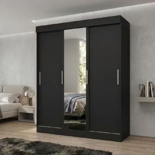 Guarda-roupa NOVO 3 portas com espelho