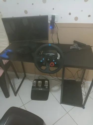 Vendo ps4 com volante G29 câmera ps monitor e 2 controles originais