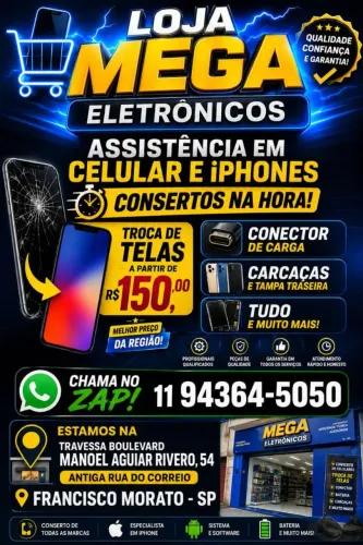 Assistência em Celulares e iPhones