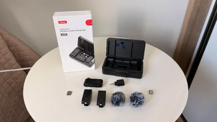 Microfone Ulanzi A100 boas condições
