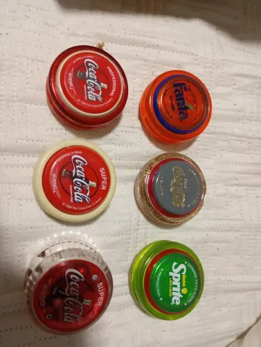 Colecao YoYos Coca Cola Russel