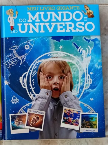 Meu Livro Gigante do Mundo e do Universo-capa dura