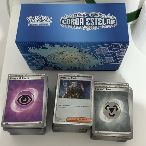Cards Pokémon (ingles & português) + Caixa Especial (original oficial)