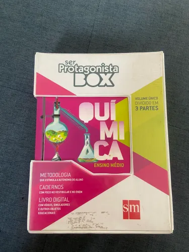Livros de Química - Ser Protagonista BOX