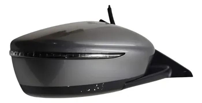 Retrovisor Direito Elétrico Kicks C/pisca Cinza 00728