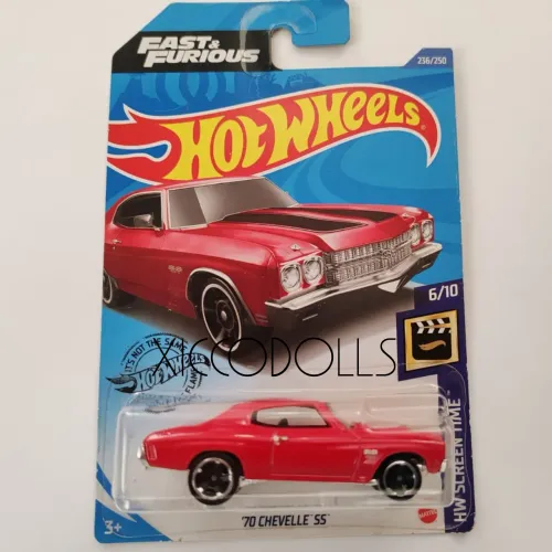 Hot Wheels Fast And Furious 70 Chevelle SS 