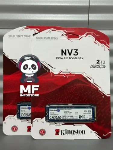 SSD NVMe 2TB Kingston NV3 6000Mb/s - NOVO