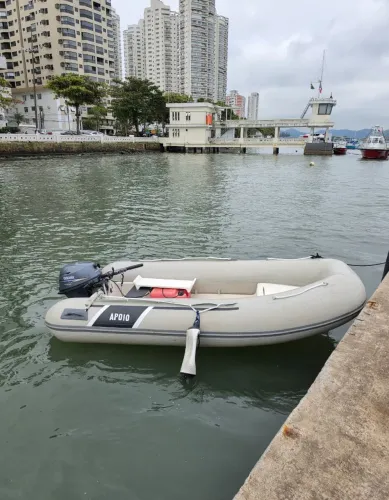 Bote ZEFIR 360 c/ YAMAHA 4 TEMPOS muito econômico!!!