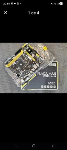 Placa AMD4 RYZEN BIOS ATUALIZADA 