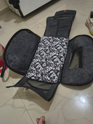 Bolsa pet couro 