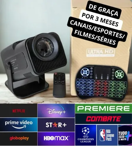 SISTEMA CoMpLeTo + HY320 Grande 1080P FULLHD Android 11 WIFI6 390 ANSI