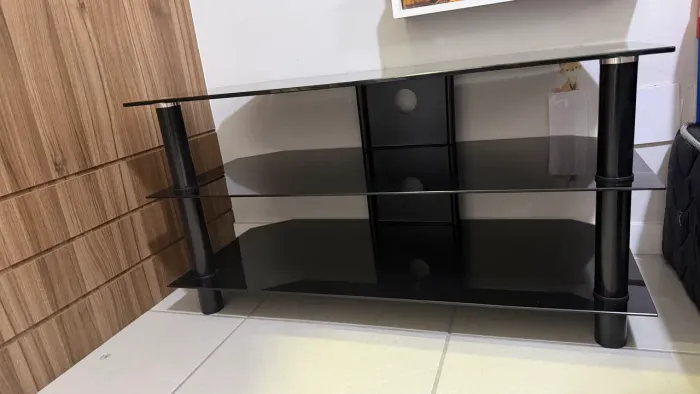 Rack de vidro
