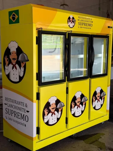 Geladeira expositora