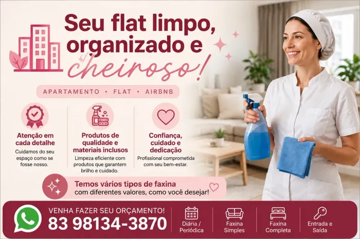 Faxina em geral