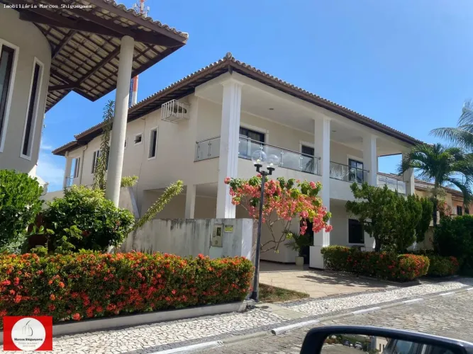Casa em Condomínio para Venda em Salvador, Stella Maris, 5 dormitórios, 4 suítes, 5 banhei