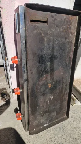 Chapa hambúrguer Metalcubas 1 metro RETIRAR HOJE