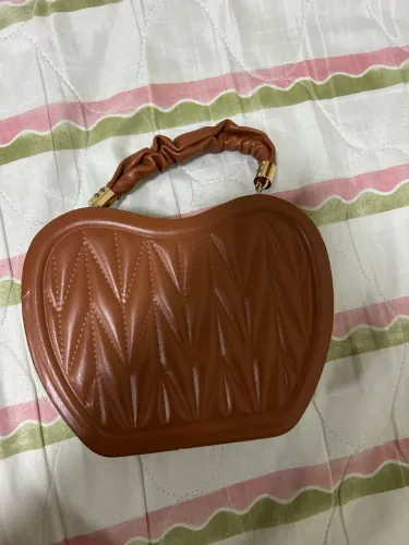 Bolsa de mão caramelo