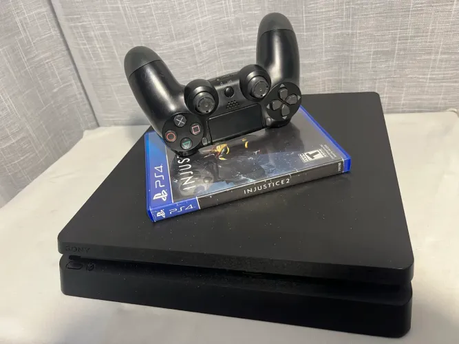 Ps4 slim completo + 12 jogos