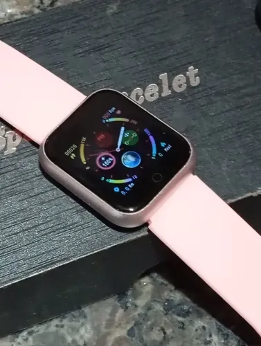 Smartwatch usado feminino com caixa e carregador