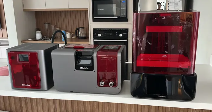 Impressora 3D Odontológica SprintRay + Lave e Seca + Curadora