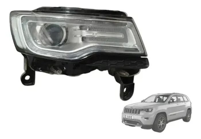Farol Direito Jeep Grand Cherokee 2014-15 Original Xenon