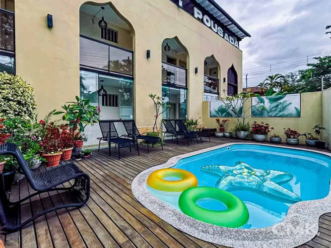 POUSADA COM PISCINA - ITAGUÁ - OPORTUNIDADE - UBATUBA/SP