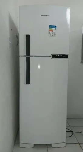 Geladeira Brastemp 375L Frost Free Inox  - Estado de Nova (Nunca Consertada)