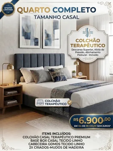 Kit de Quarto Completo