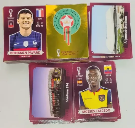 Figurinhas Copa 2022 Qatar Lançadas Na Europa Made In Italy