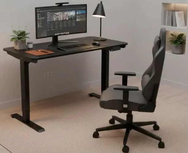 Mesa Ergonômica Gamer E Escritorio Ajuste De Altura Elétrico E Memória Highload