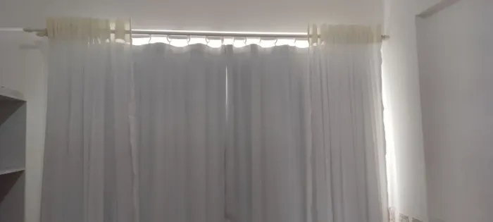 Cortinas com suporte 